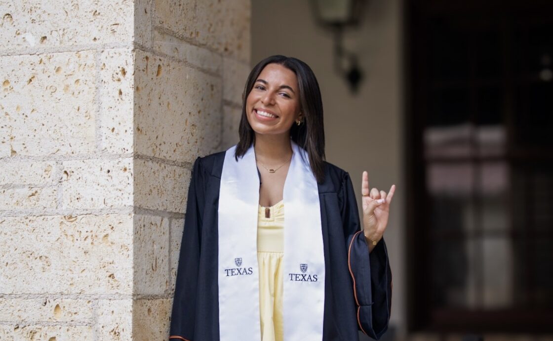 Alice, CREMER North America marketing and communications intern, celebrating her graduation from college. Photo Credit: Mariana Nannetti