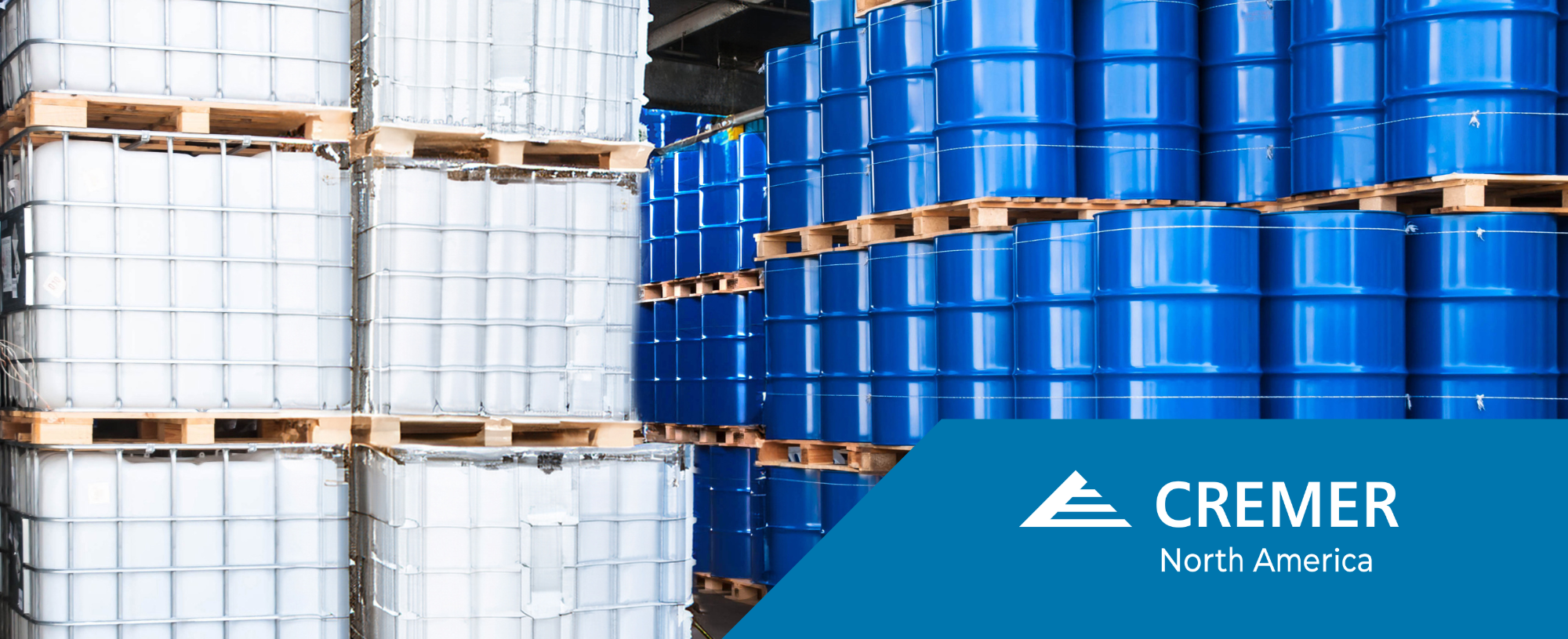 Bulk oleochemical inventory stored in drums and IBC totes for reliable supply continuity and chemical distribution